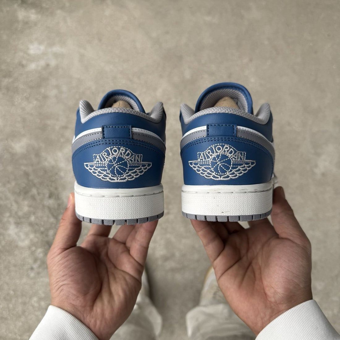 Air Jordan 1 Low French Blue Grey