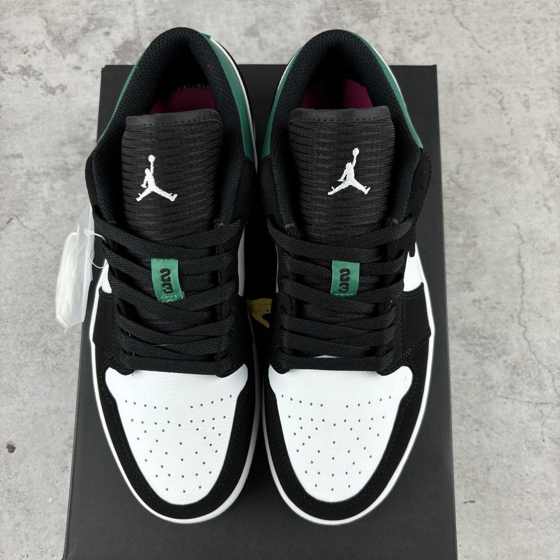 Air Jordan 1 Low Green Black Toe