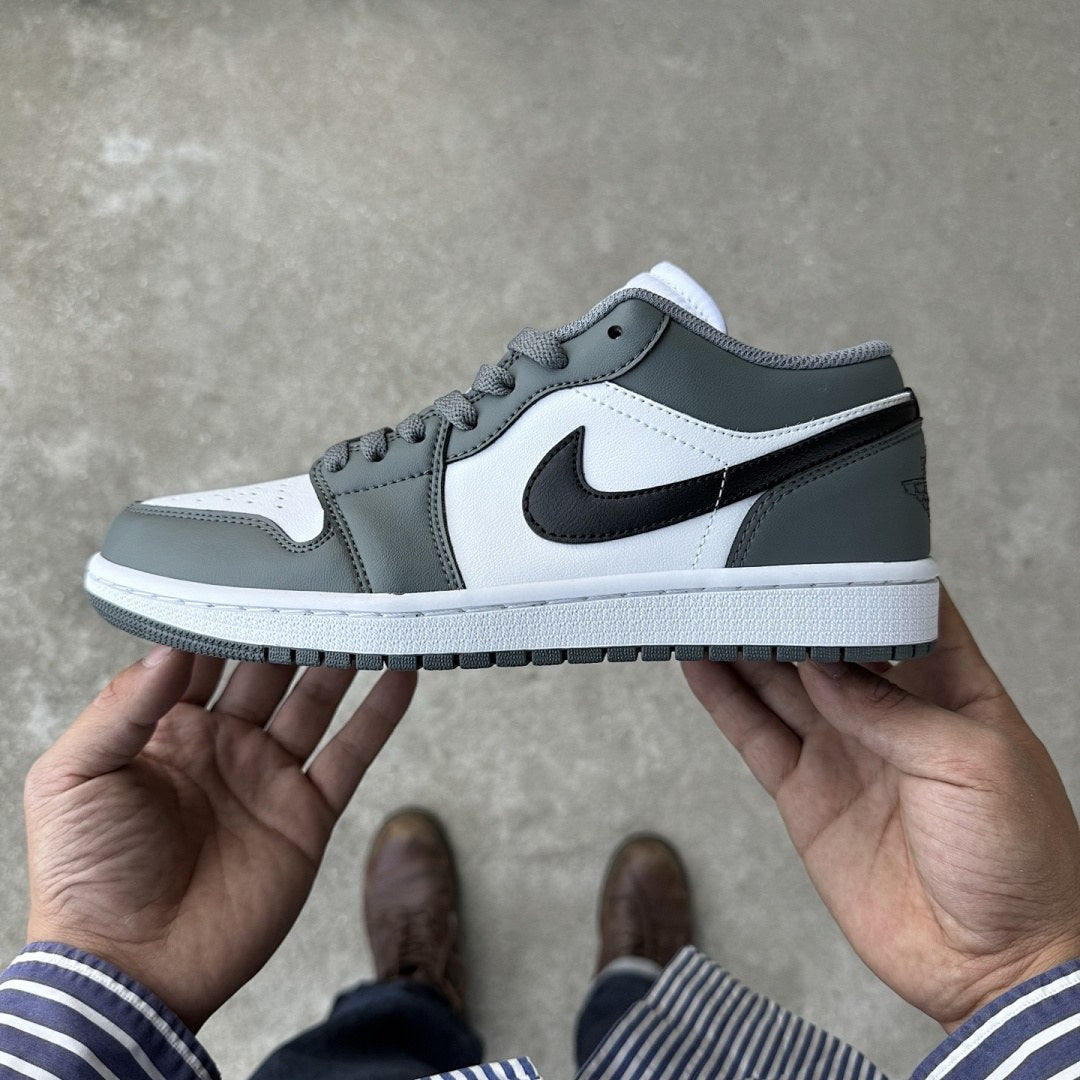 Air Jordan 1 Low Grey Black Toe