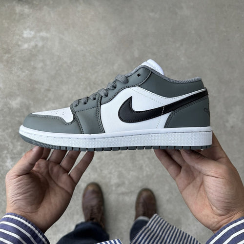 Air Jordan 1 Low Grey Black Toe