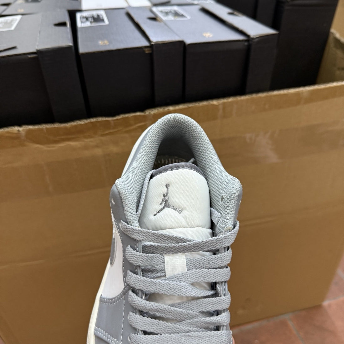 Air Jordan 1 Low Grey Cream