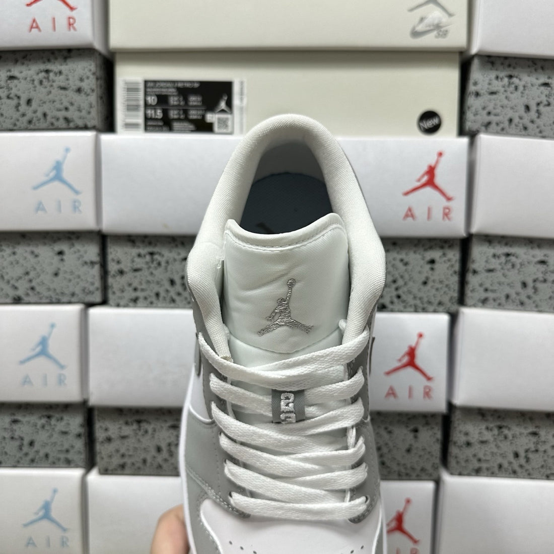 Air Jordan 1 Low Grey Ice