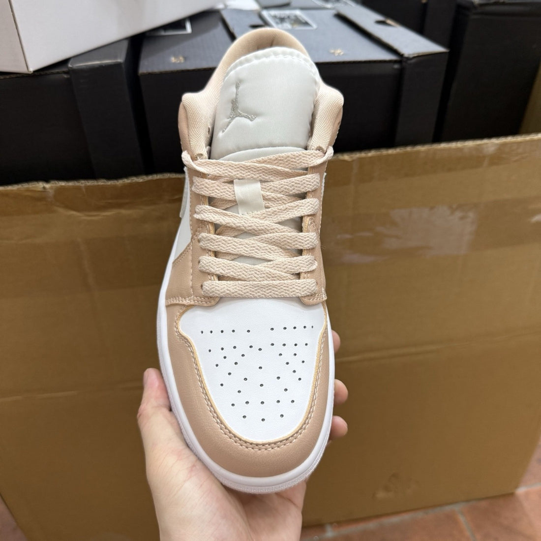 Air Jordan 1 Low Guava Sail