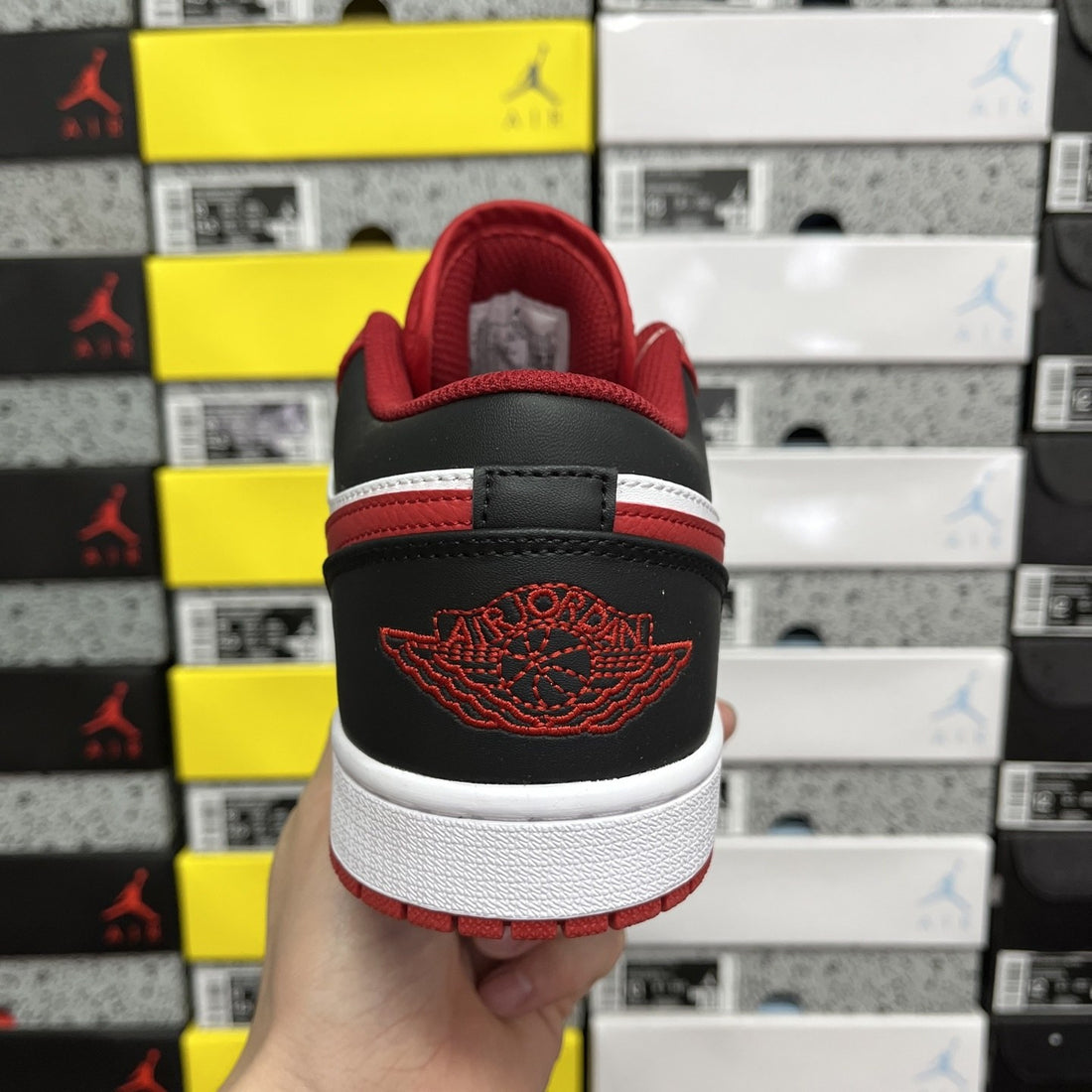 Air Jordan 1 Low Gym Red Black