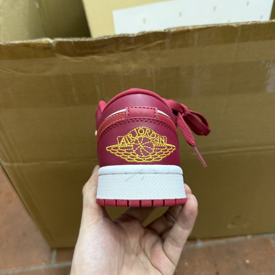 Air Jordan 1 Low Gym Red Sail