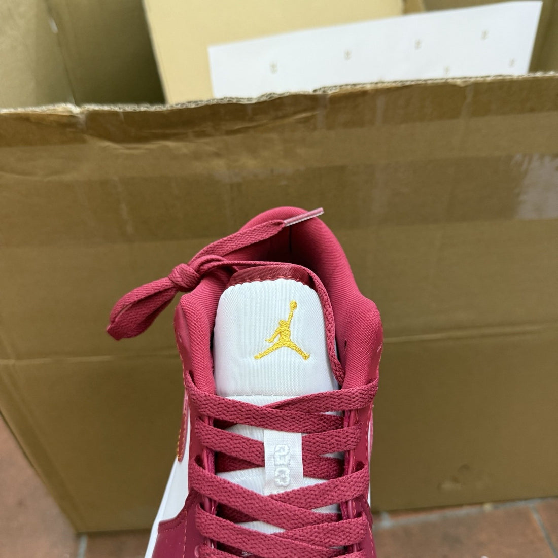 Air Jordan 1 Low Gym Red Sail