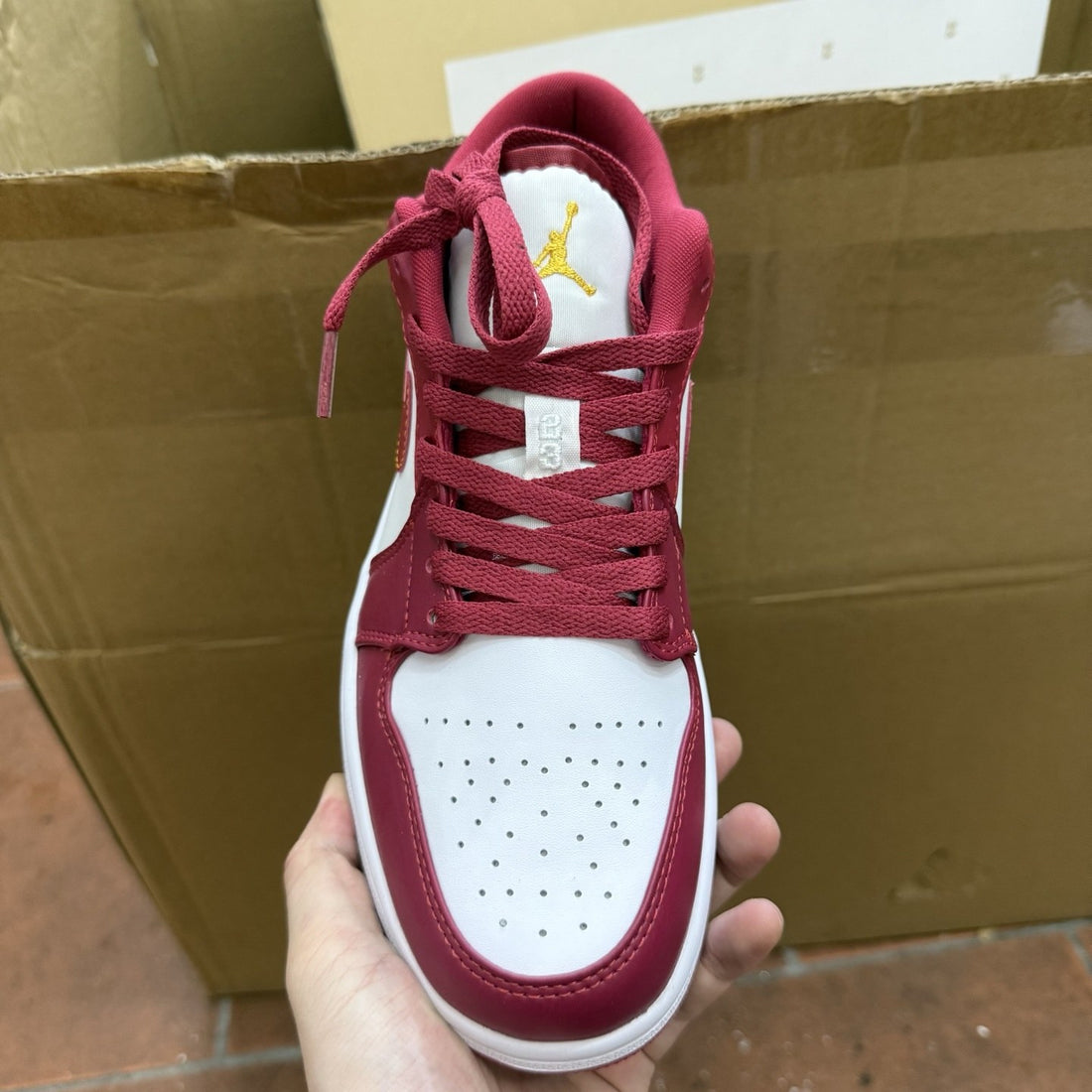 Air Jordan 1 Low Gym Red Sail