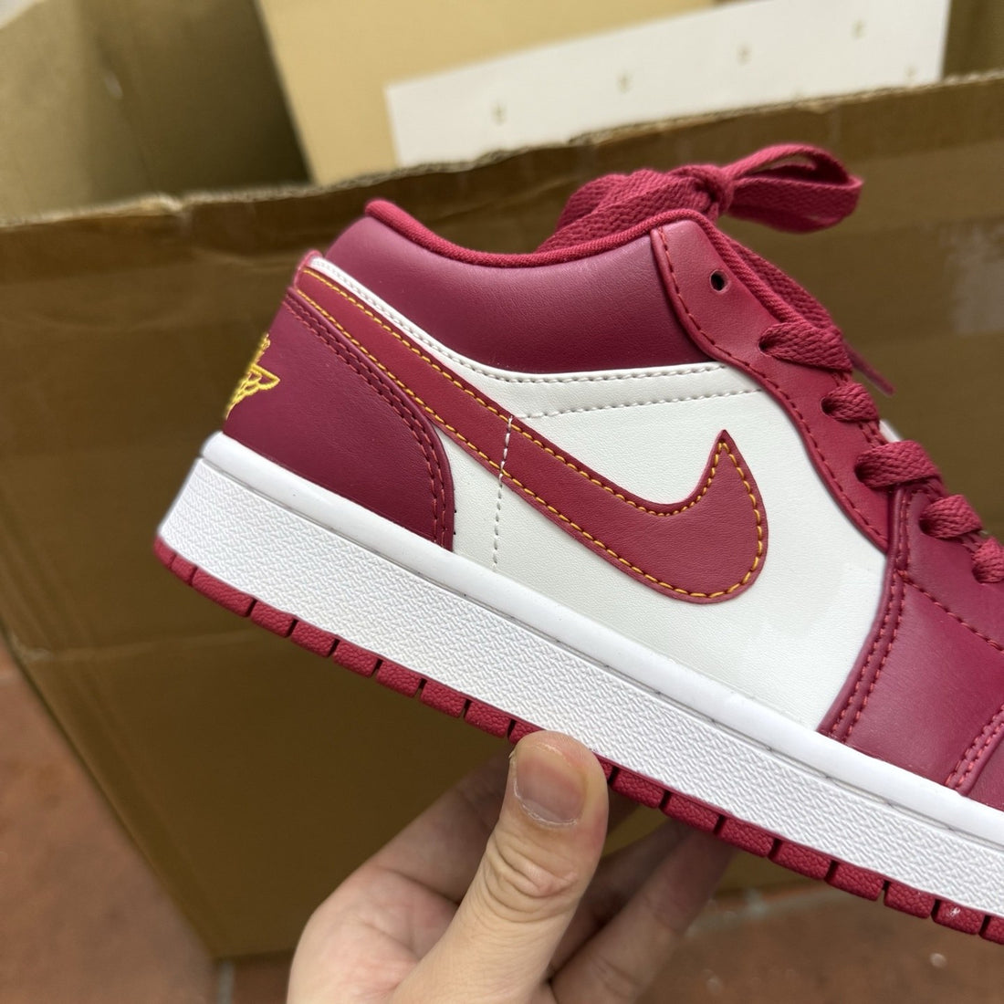 Air Jordan 1 Low Gym Red Sail
