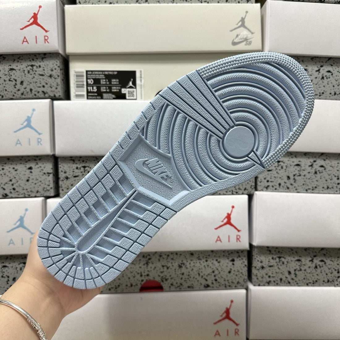 Air Jordan 1 Low Ice Blue