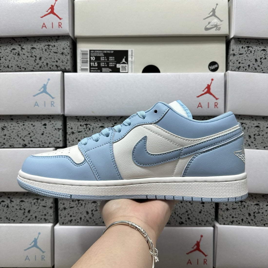 Air Jordan 1 Low Ice Blue