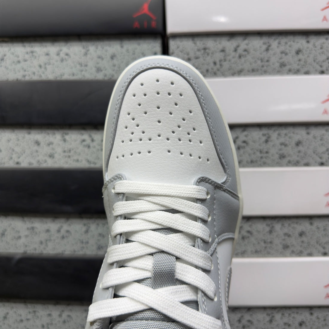 Air Jordan 1 Low Ice Blue Grey