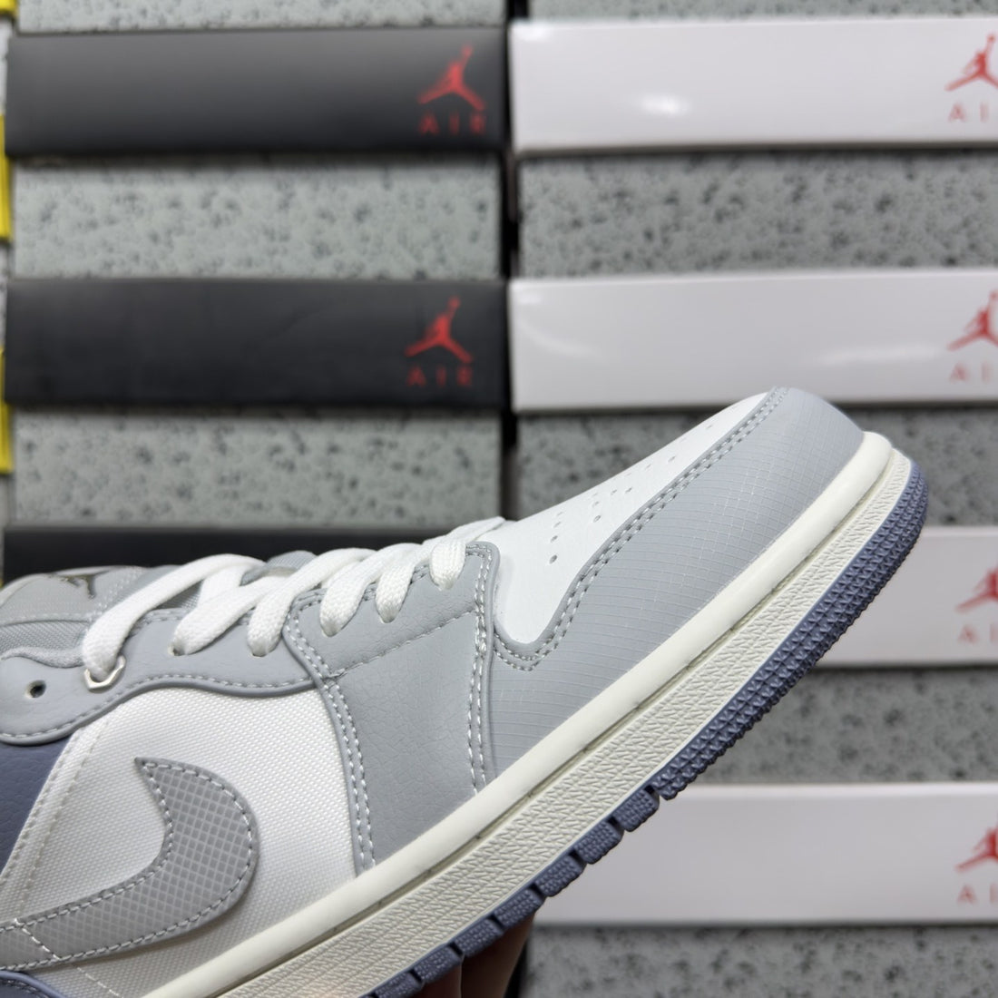 Air Jordan 1 Low Ice Blue Grey