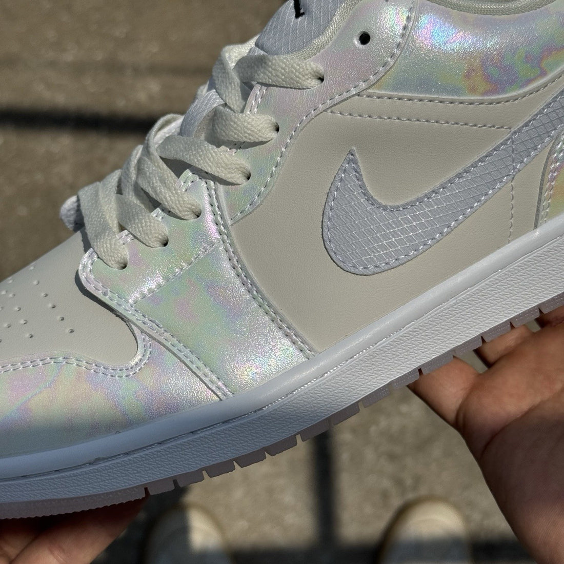 Air Jordan 1 Low Iridescent Sail
