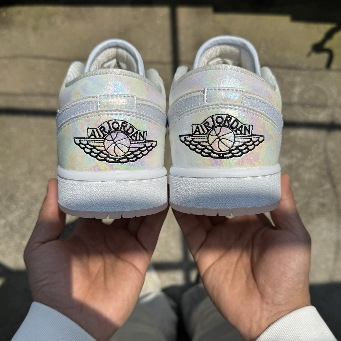 Air Jordan 1 Low Iridescent Sail