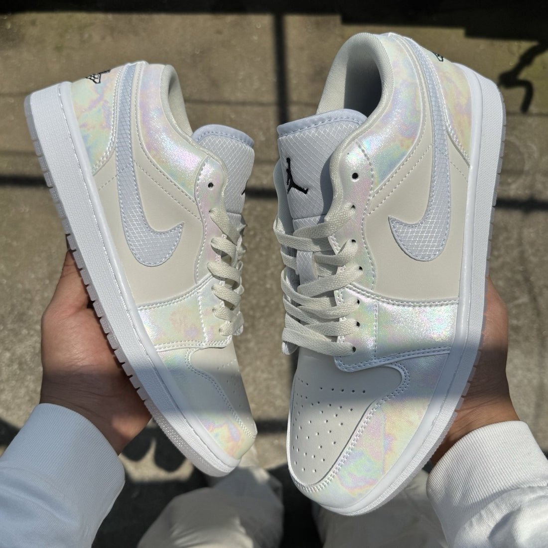 Air Jordan 1 Low Iridescent Sail