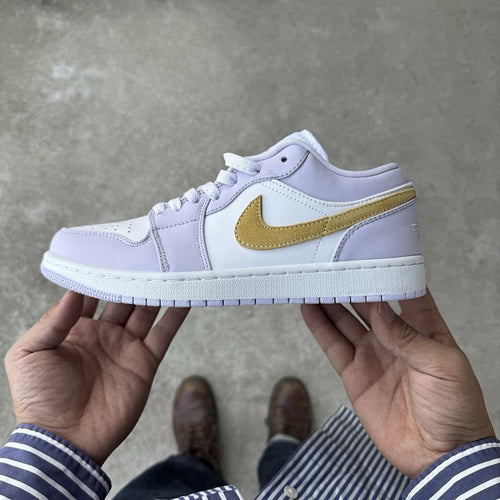 Air Jordan 1 Low Lavender Gold