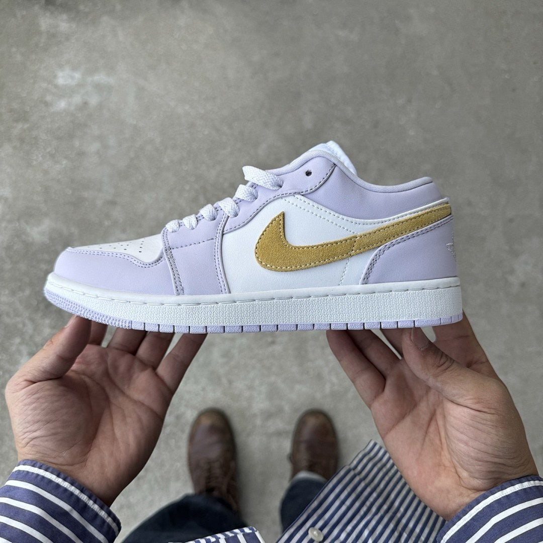Air Jordan 1 Low Lavender Gold