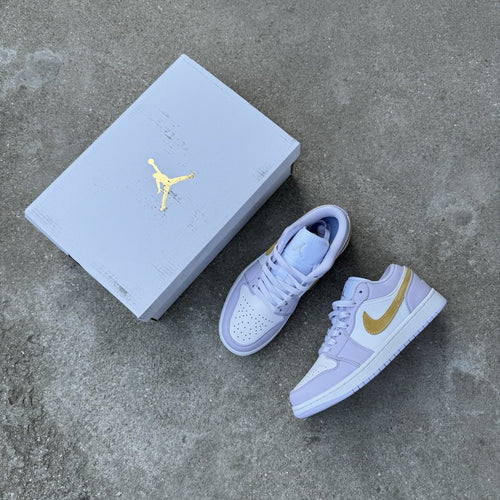 Air Jordan 1 Low Lavender Gold
