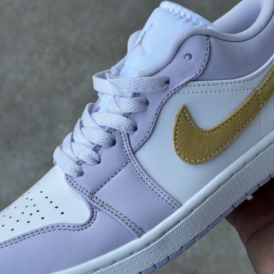 Air Jordan 1 Low Lavender Gold