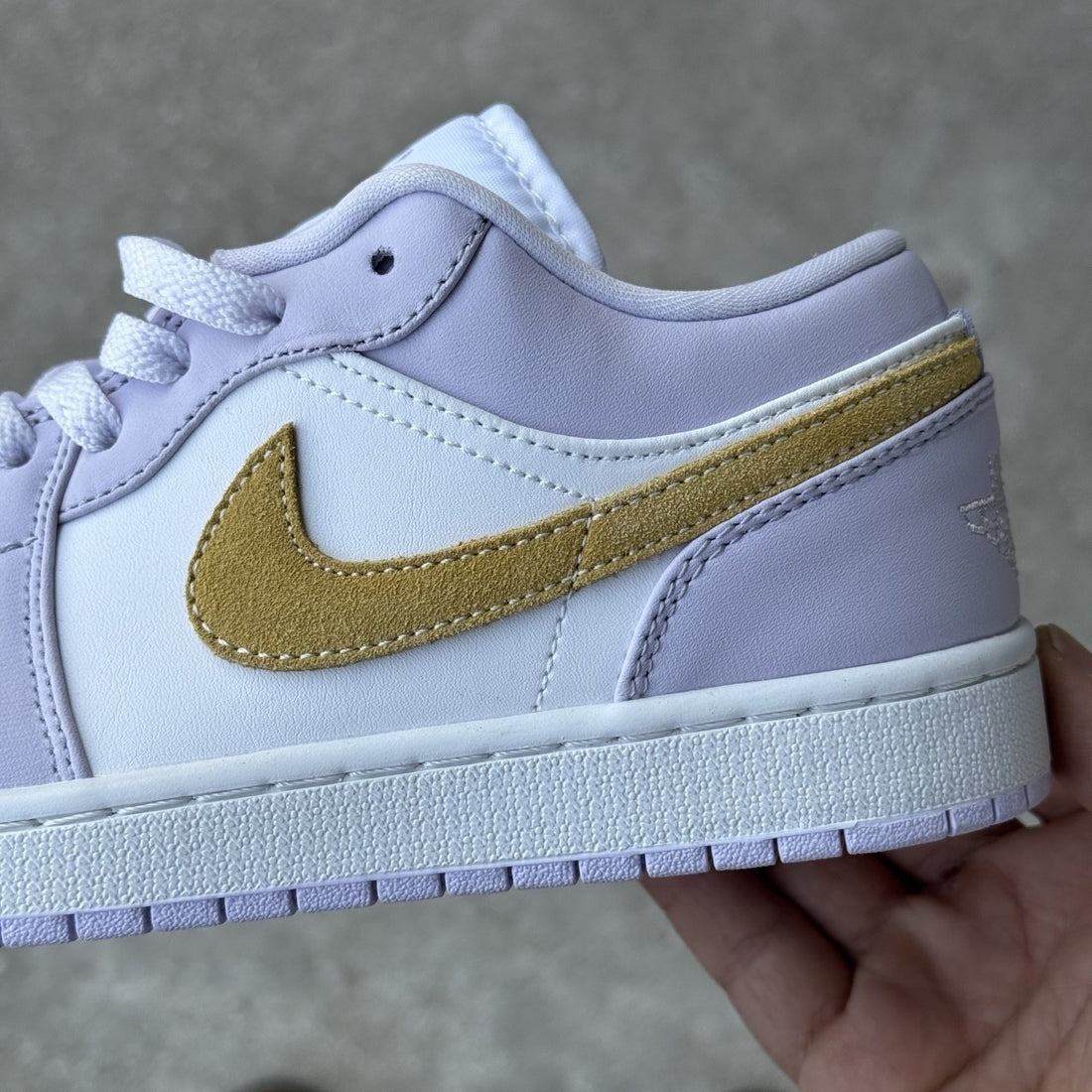 Air Jordan 1 Low Lavender Gold