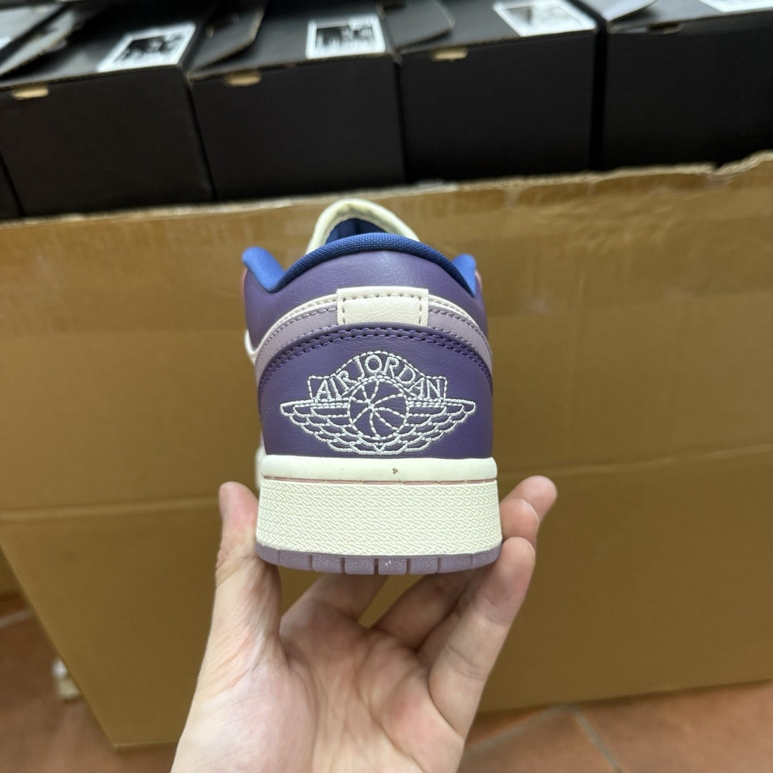 Air Jordan 1 Low Lavender Pink