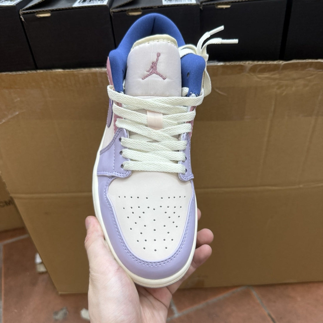 Air Jordan 1 Low Lavender Pink
