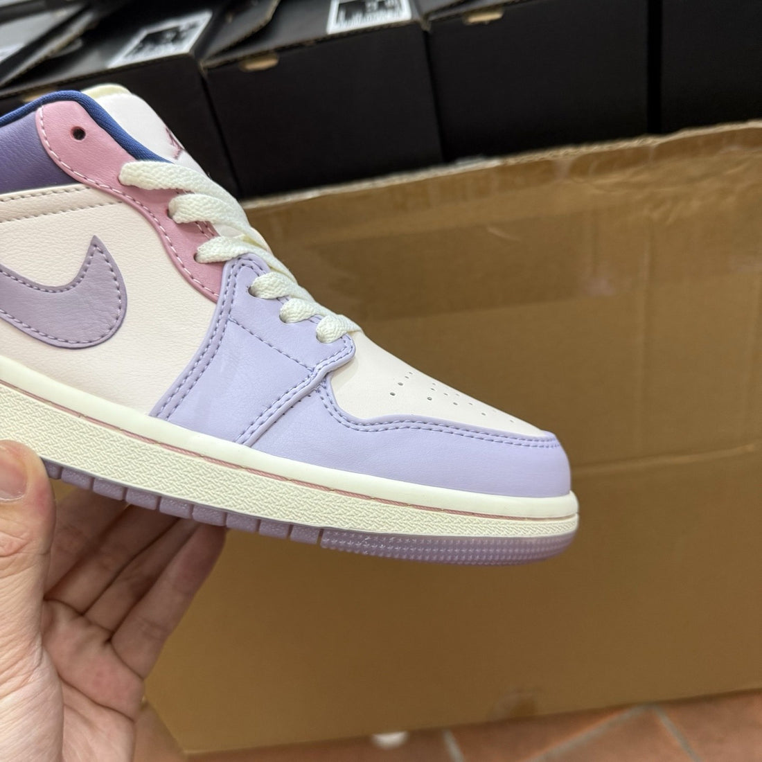 Air Jordan 1 Low Lavender Pink