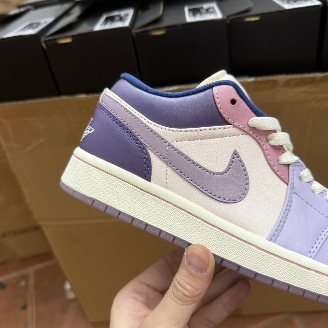 Air Jordan 1 Low Lavender Pink