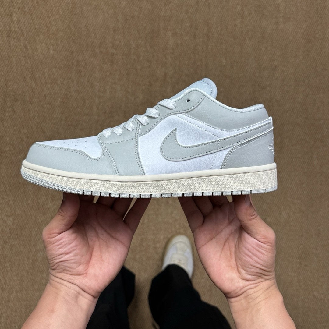 Air Jordan 1 Low Light Grey Sail