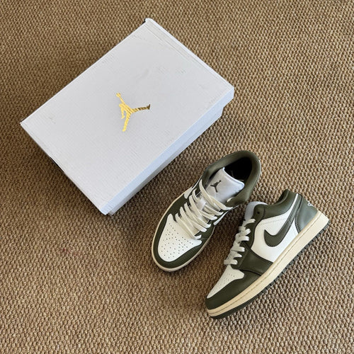 Air Jordan 1 Low Medium Olive