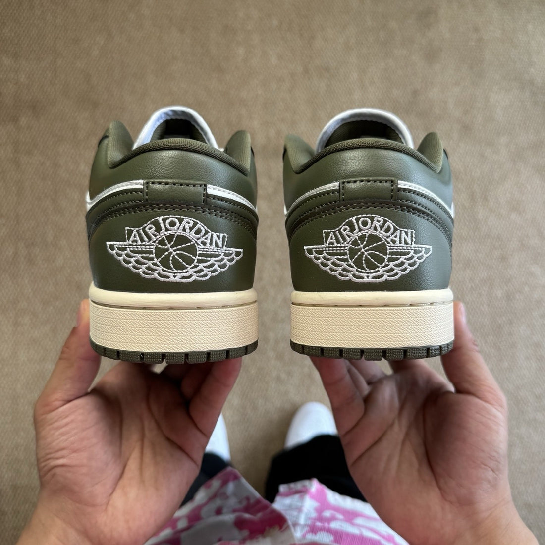 Air Jordan 1 Low Medium Olive