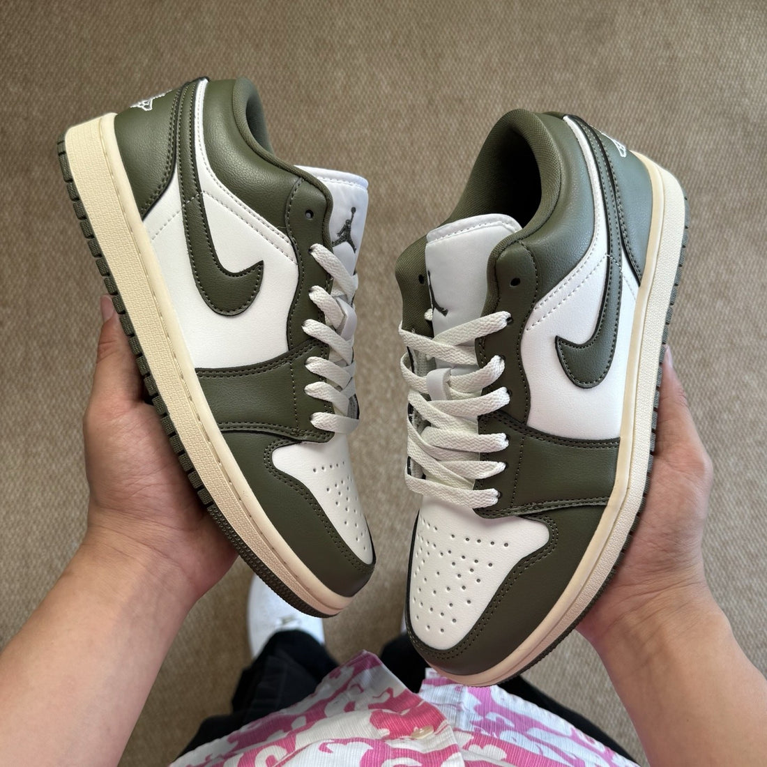 Air Jordan 1 Low Medium Olive