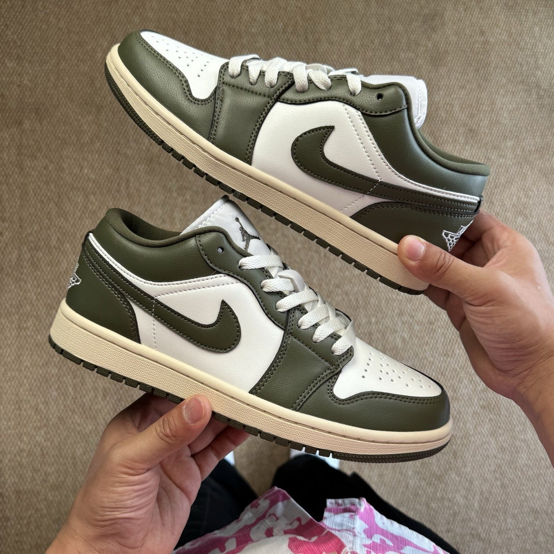 Air Jordan 1 Low Medium Olive