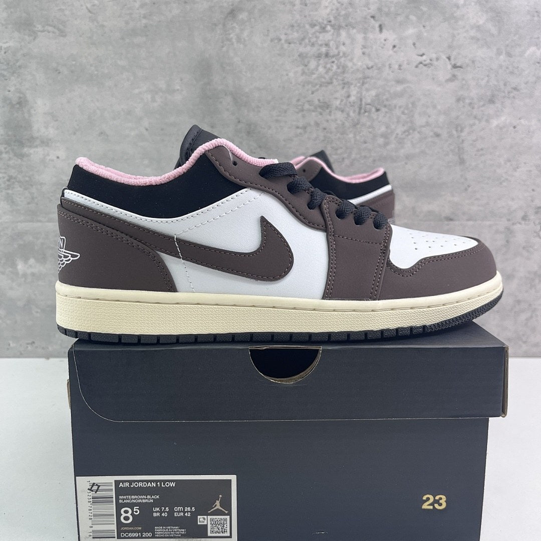 Air Jordan 1 Low Mocha Pink