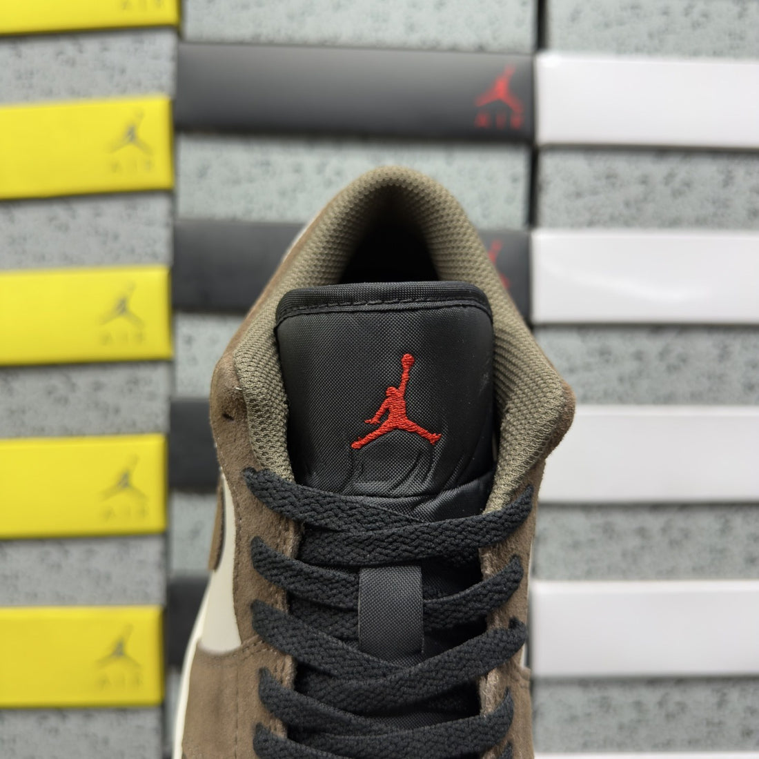 Air Jordan 1 Low Mocha Suede
