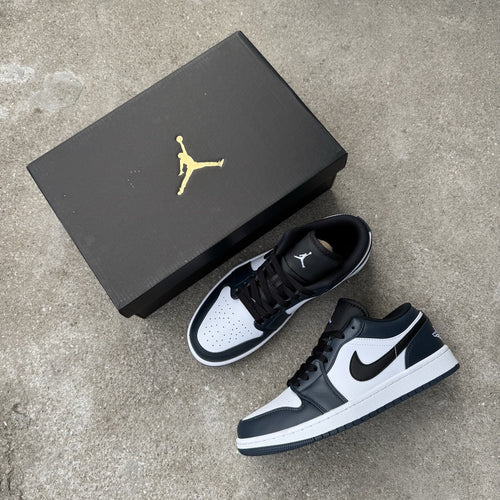 Air Jordan 1 Low Navy Black Toe