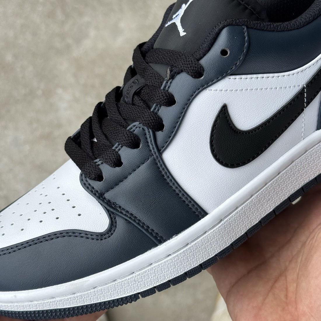 Air Jordan 1 Low Navy Black Toe