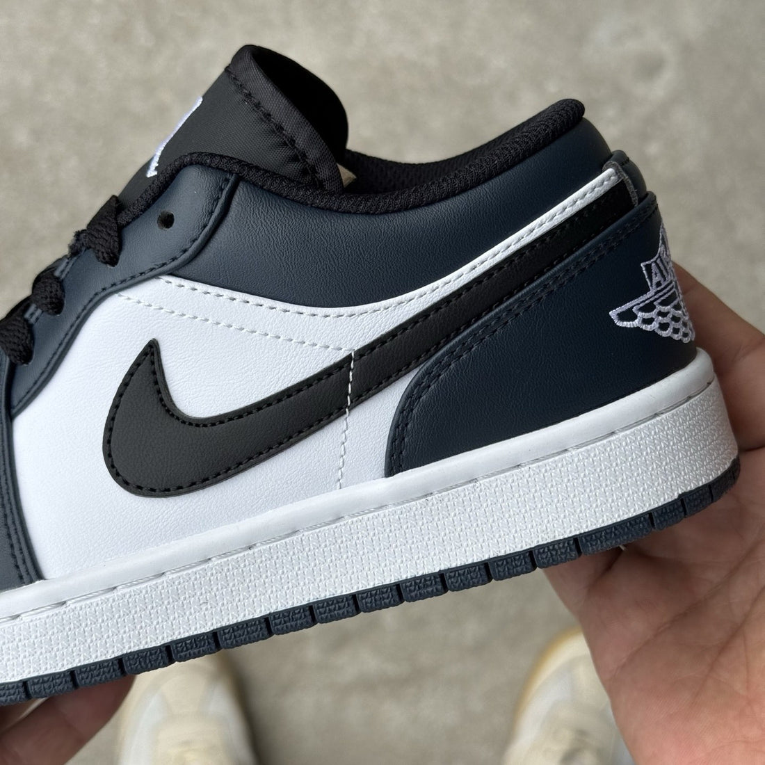 Air Jordan 1 Low Navy Black Toe