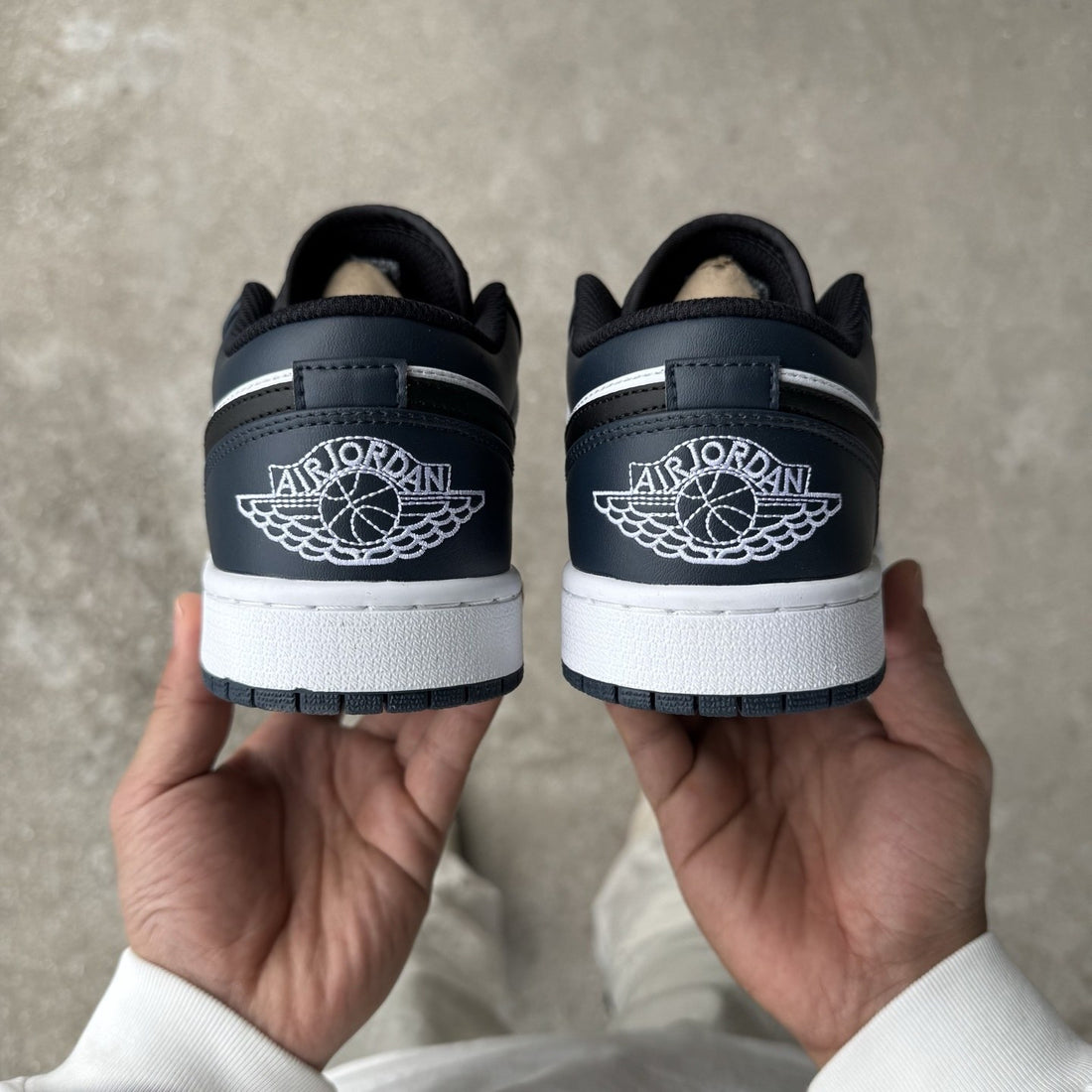Air Jordan 1 Low Navy Black Toe