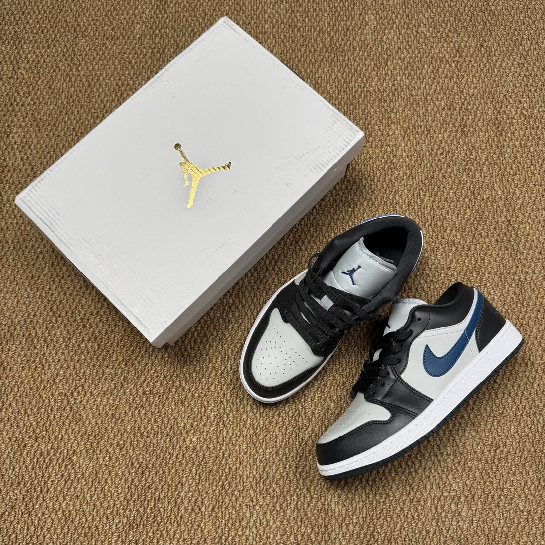 Air Jordan 1 Low Navy Blue Grey