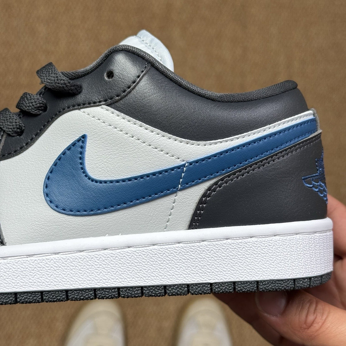 Air Jordan 1 Low Navy Blue Grey