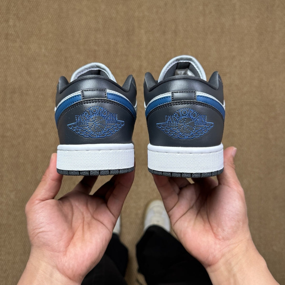 Air Jordan 1 Low Navy Blue Grey