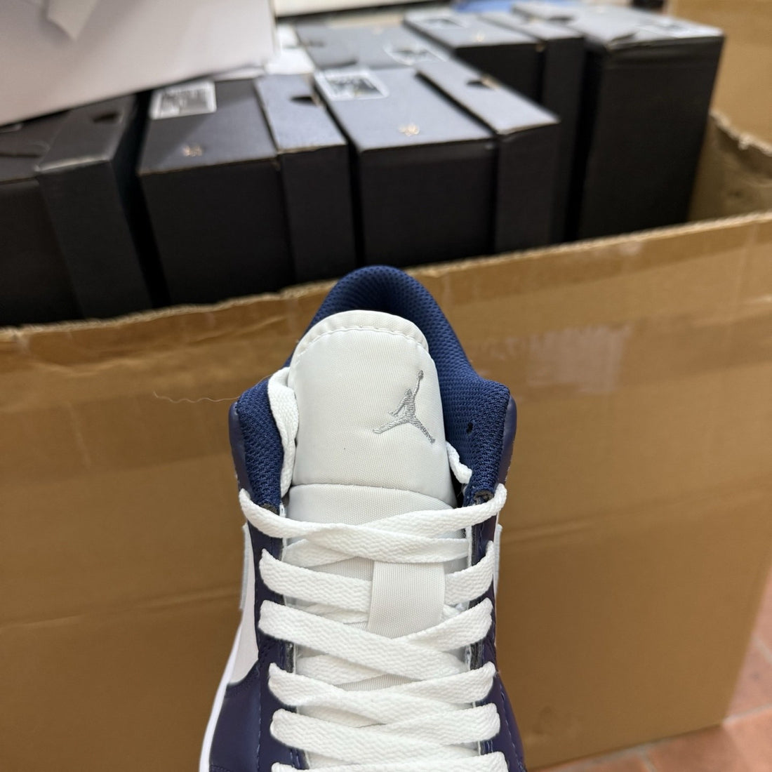 Air Jordan 1 Low Navy Grey