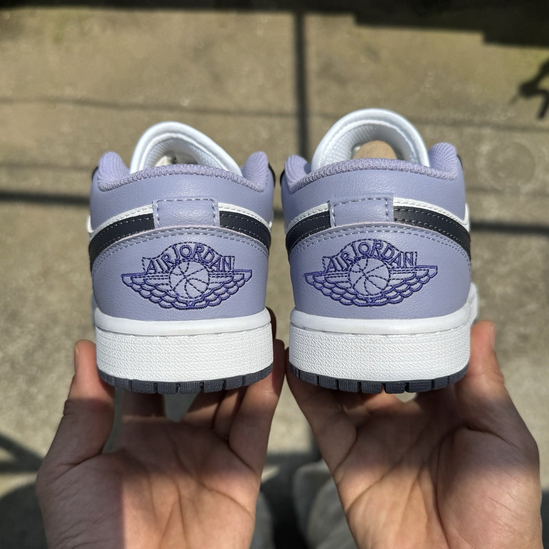 Air Jordan 1 Low Navy Lavender