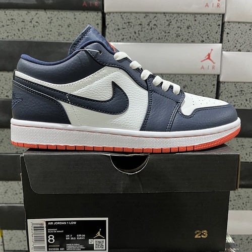 Air Jordan 1 Low Navy Orange