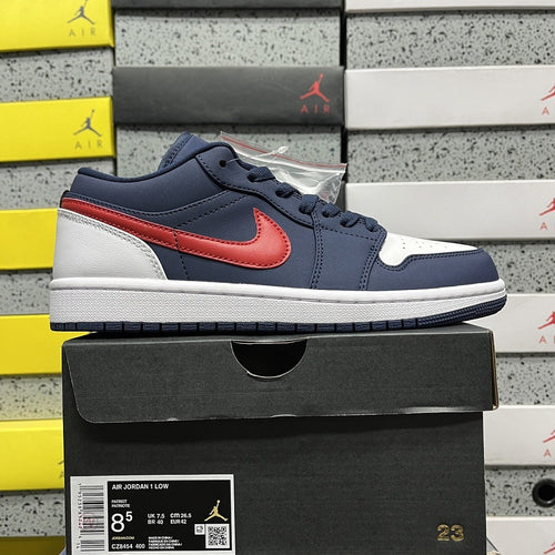 Air Jordan 1 Low Navy Red