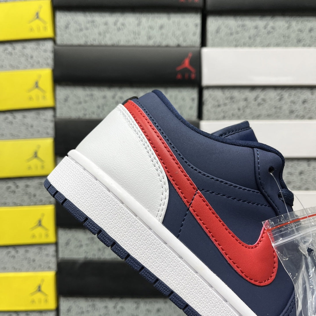 Air Jordan 1 Low Navy Red