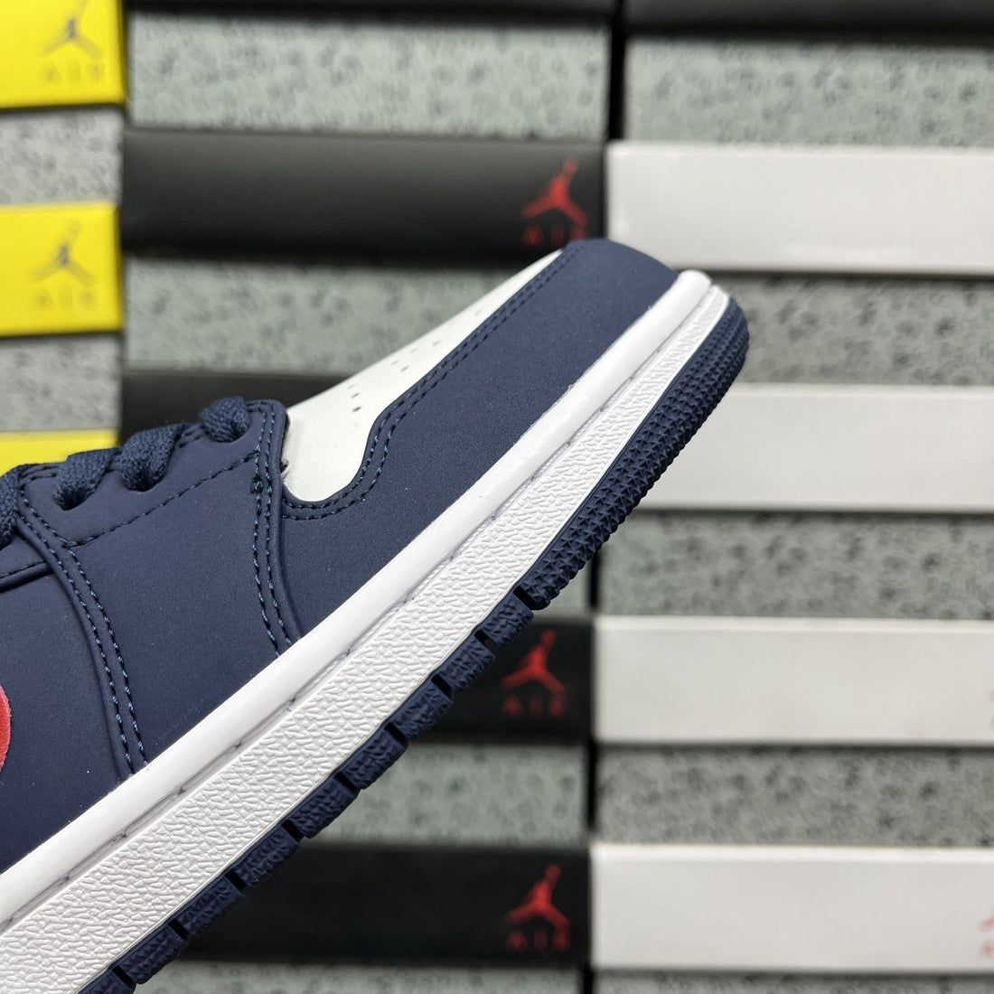 Air Jordan 1 Low Navy Red
