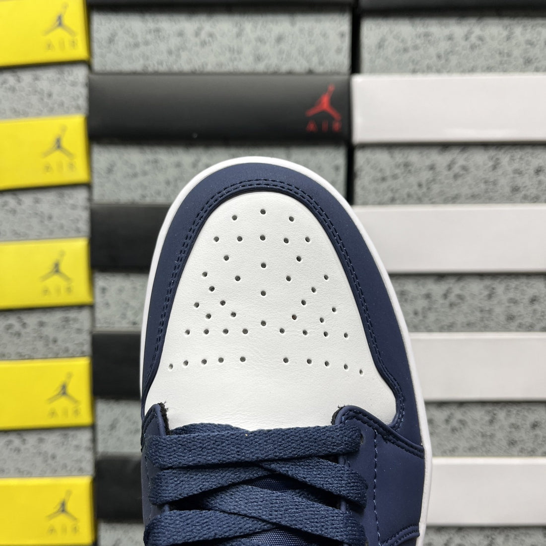 Air Jordan 1 Low Navy Red