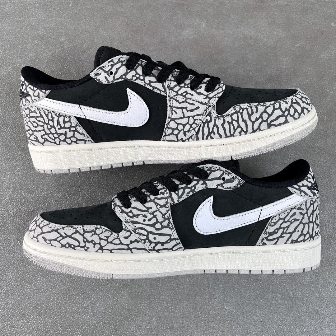Air Jordan 1 Low OG Black Cement